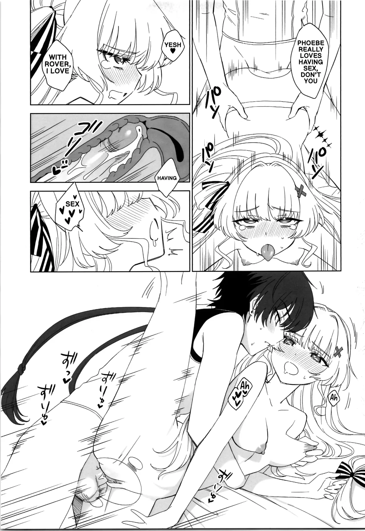 Hentai Manga Comic-With Phoebe♥ Just had Good Sex-Read-18